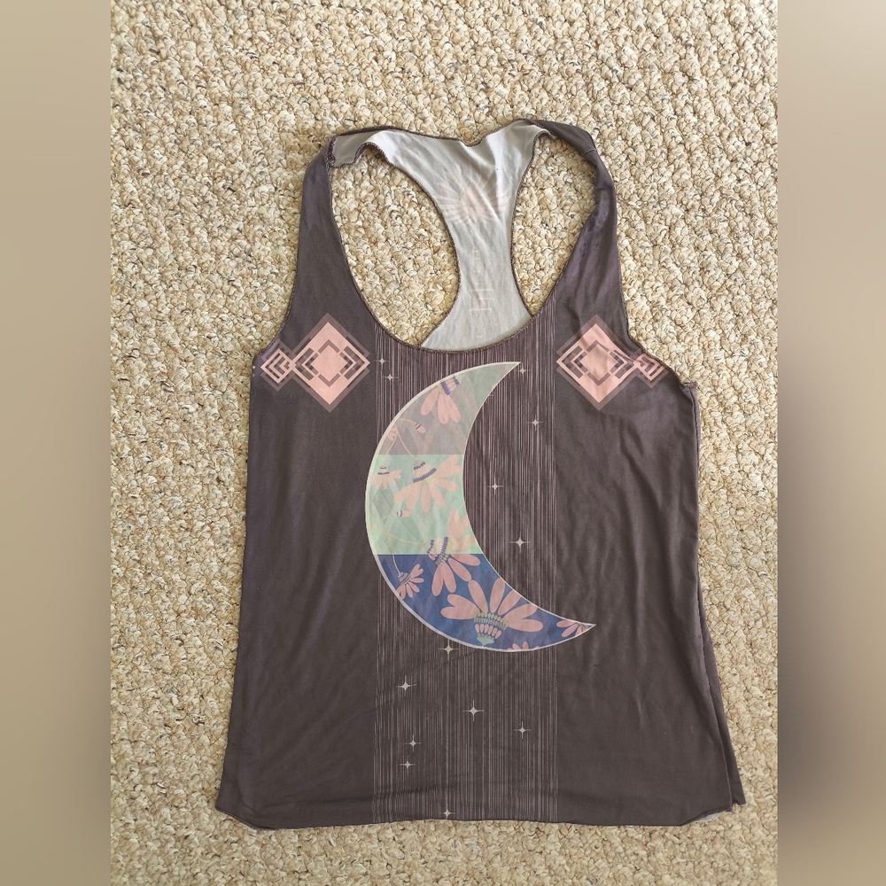 Moon racerback tank